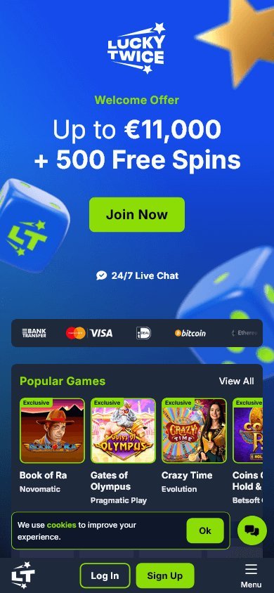Lucky twice casino in United Kingdom